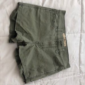 High rise shorts